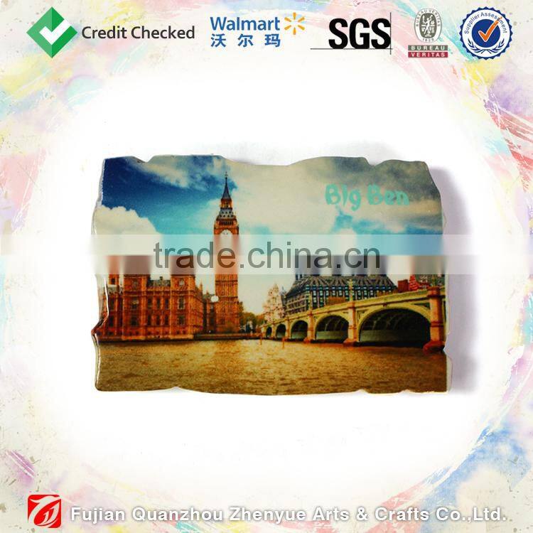 Hot selling souvenir polyresin fridge magnets