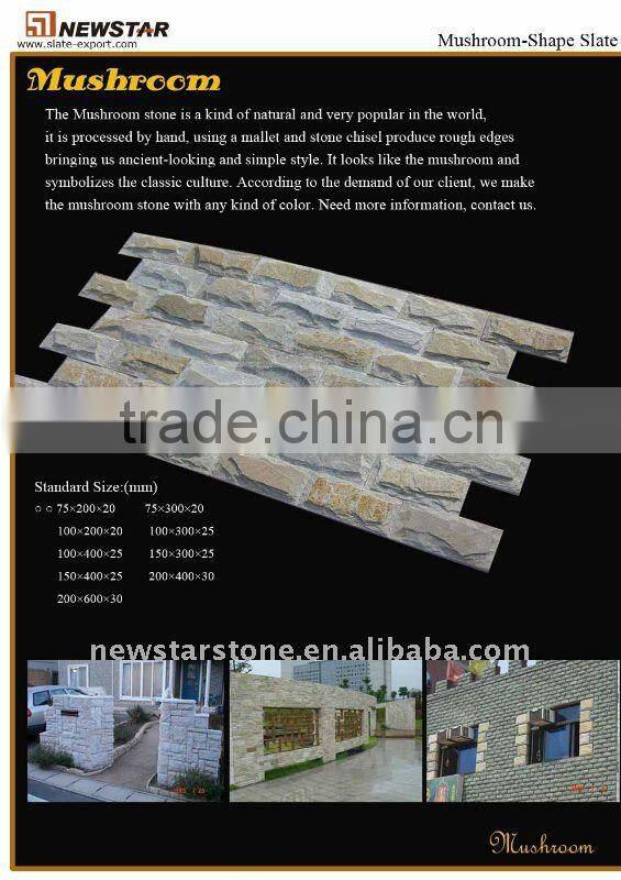 Natural white quartz mushroom