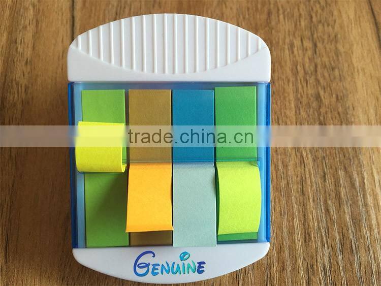 Under 1 dolar gift Newest design note clip promtion plastic sticky notes magnet paper clip
