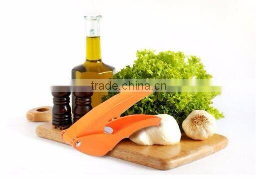 cy286 ABS +Stainless Steel Handled Easily clean Garlic Press