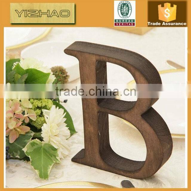 Oil Painting Whole Wooden Letters,Wooden Letters Standing, Wooden Letters