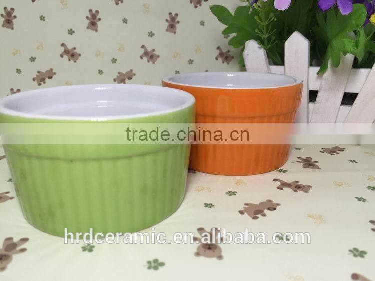 China manufacturer stocked ceramic ice cream bowls