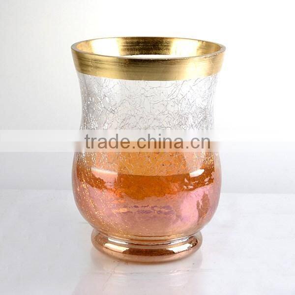 unique concrete wedding decorative hurricane glass candle holder jars and lantern