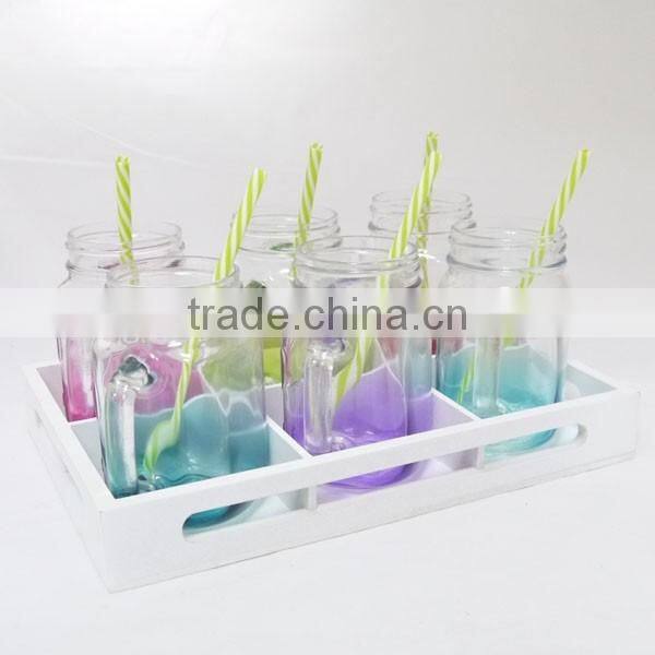 glass cup drinking glass cup with handle