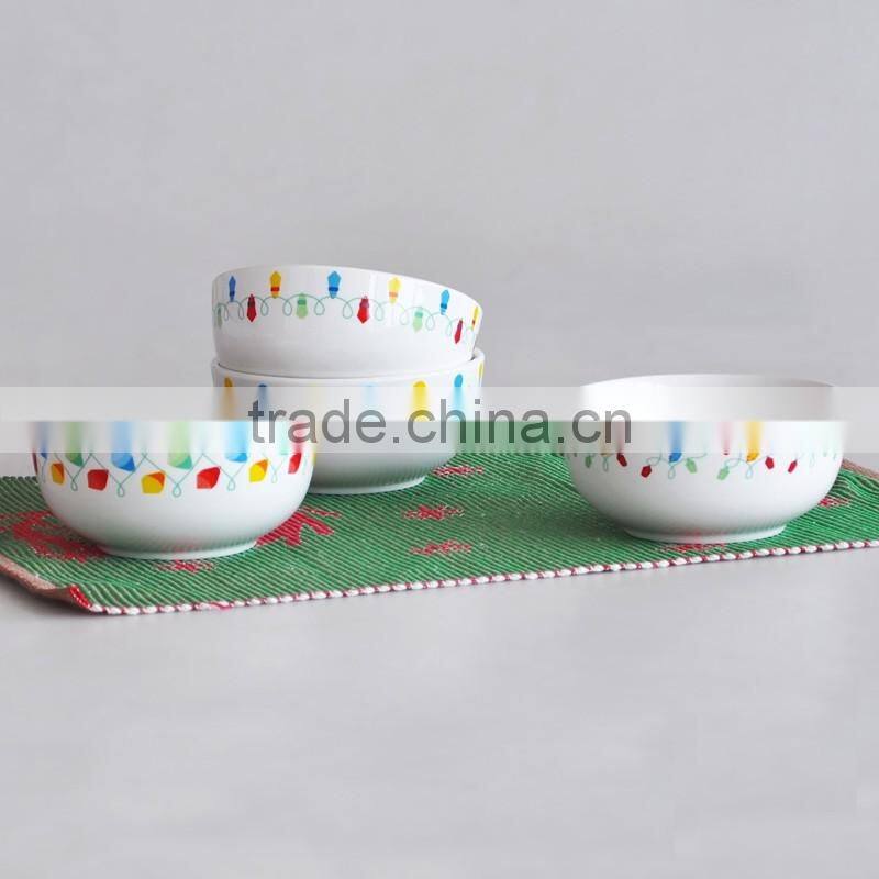 4inch Porcelain rice bowl for Janpanese