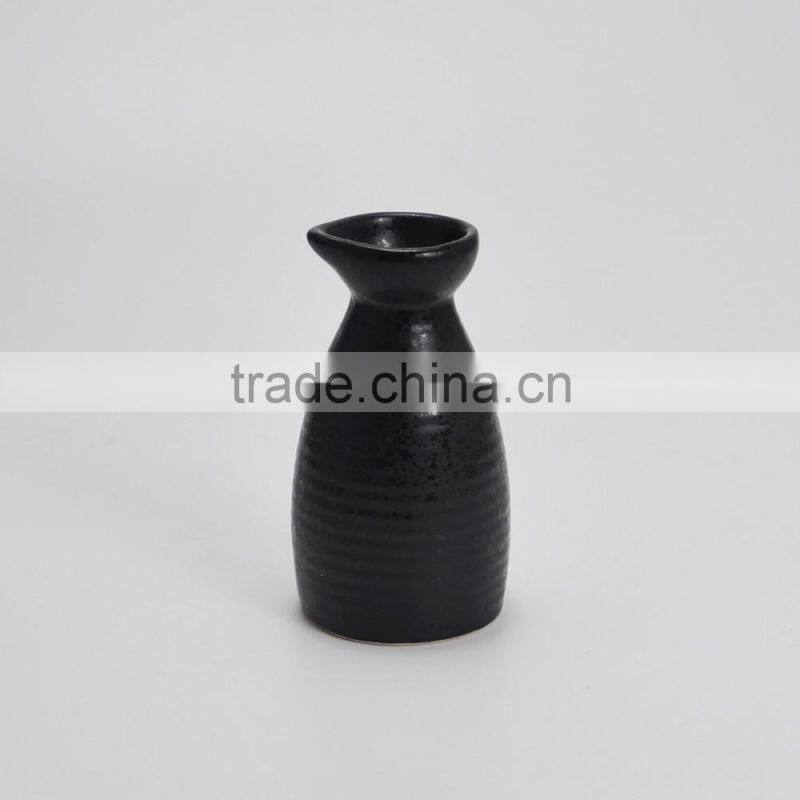 220ML Hand Painting Japanese Style Ceramic Sake Bottle, Vintage Ceramic Wine Bottle