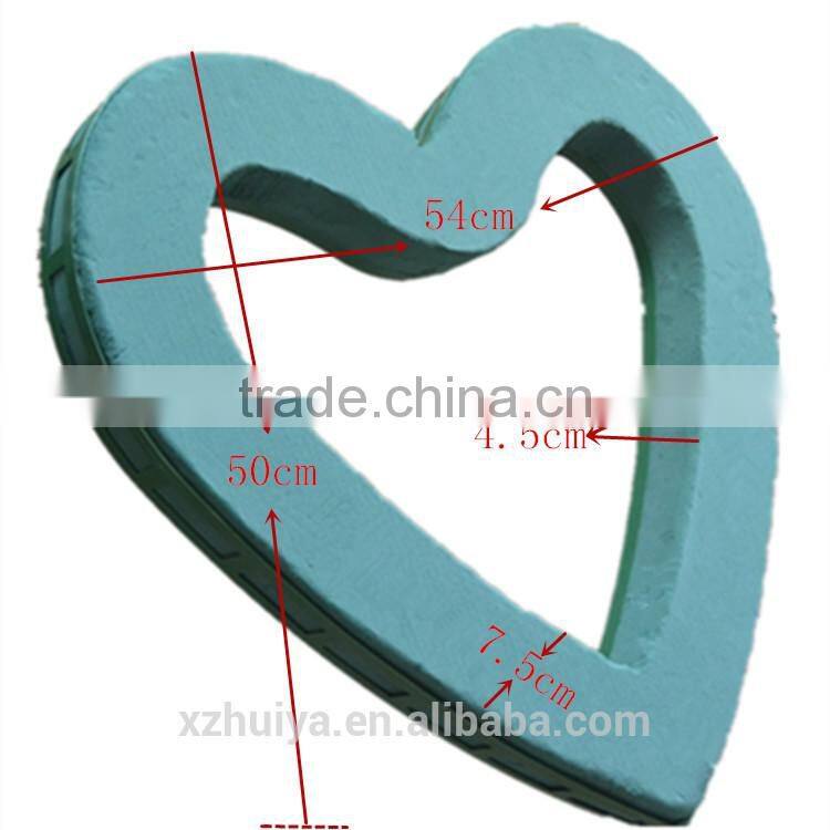 Cheap Chrysal Oasis Round Floral Foam empty heart shape