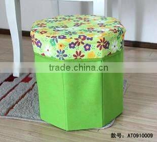 Small multi-function folded storage box stool/Stool Chair