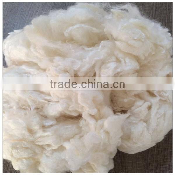 Flame Retardant Feature and Raw White Viscose rayon staple fiber 1.2D*38mm