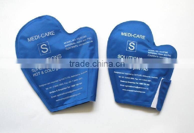Glove Shape thermal heat pads
