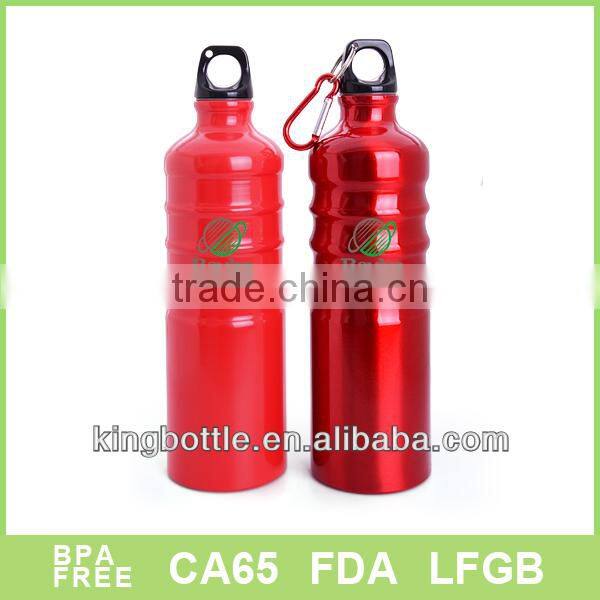Great for Outdoor and Sport Activities 750ml large aluminium water bottle bulk water bottle