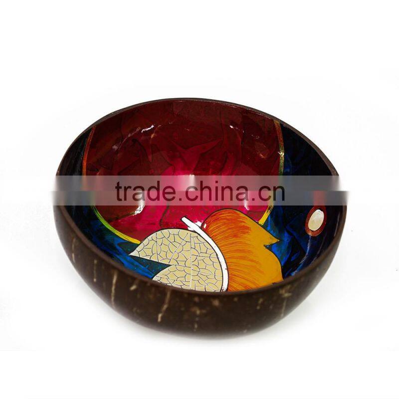 Hot selling wholesale 100% organic natural coconut bowls Vietnam