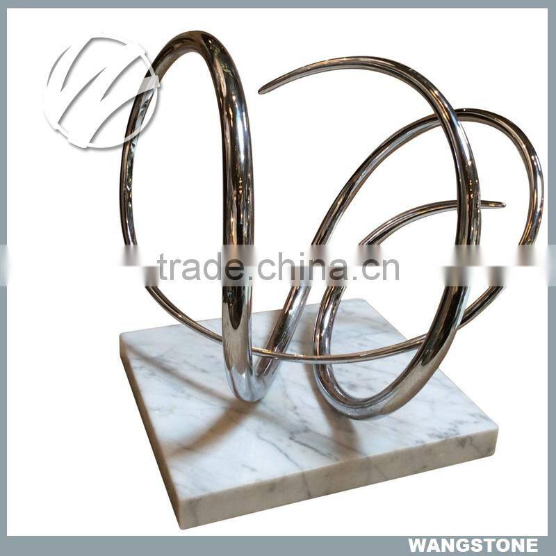 Stainless Steel Famous Metal Abstract Modern Sculpture