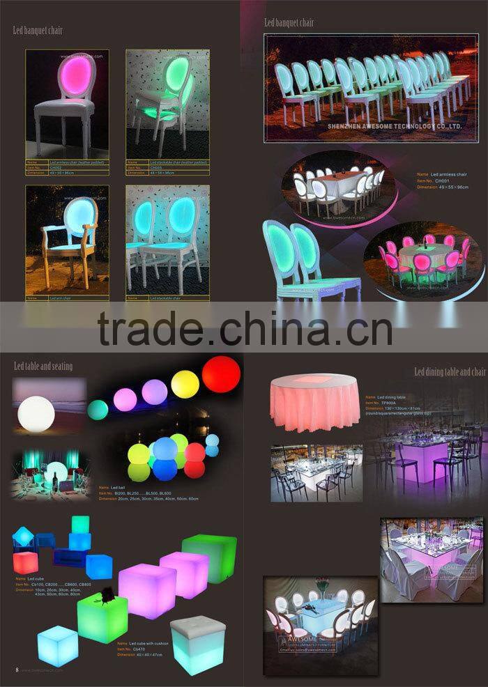 wave design glow LED straight jumbo bar (BC180)