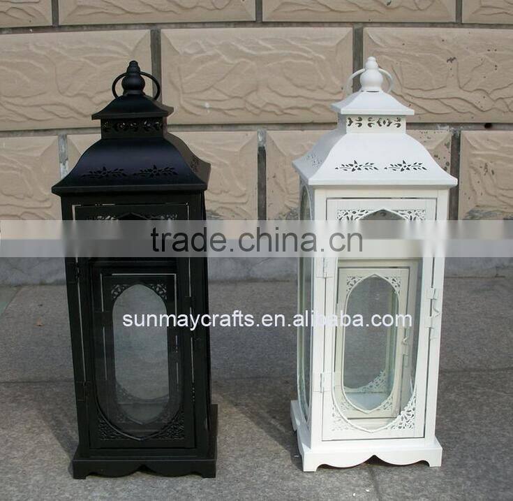 traditional decorative iron outdoor lantern