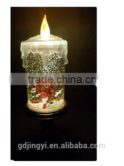LED Light acrylic candle