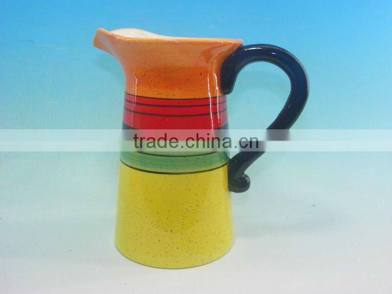 Colorful Ceramic Jug