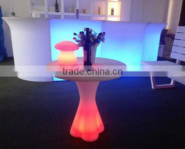 popular cheap party restaurant led luminous table and chairs for sale