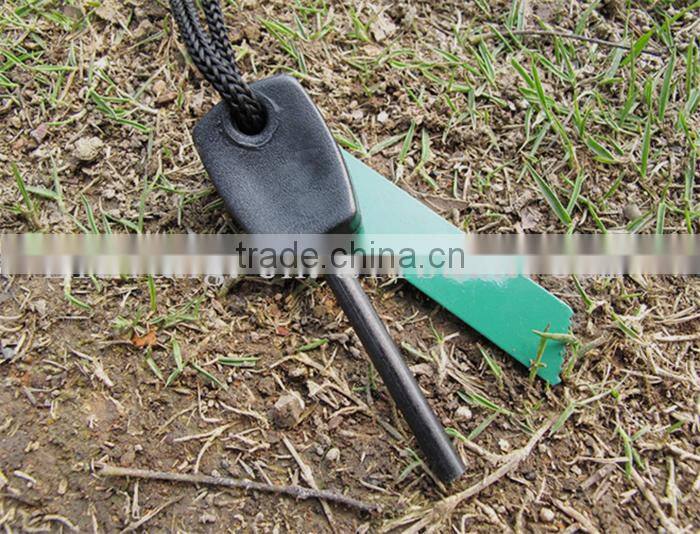 Outdoor Emergency Survival Fi Portable Magnesium Flint Stone