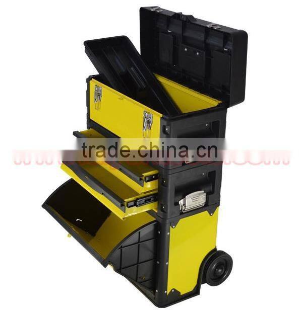 Draw-bar box Plastic box trolley case compartment tool box Pull rod case luggage