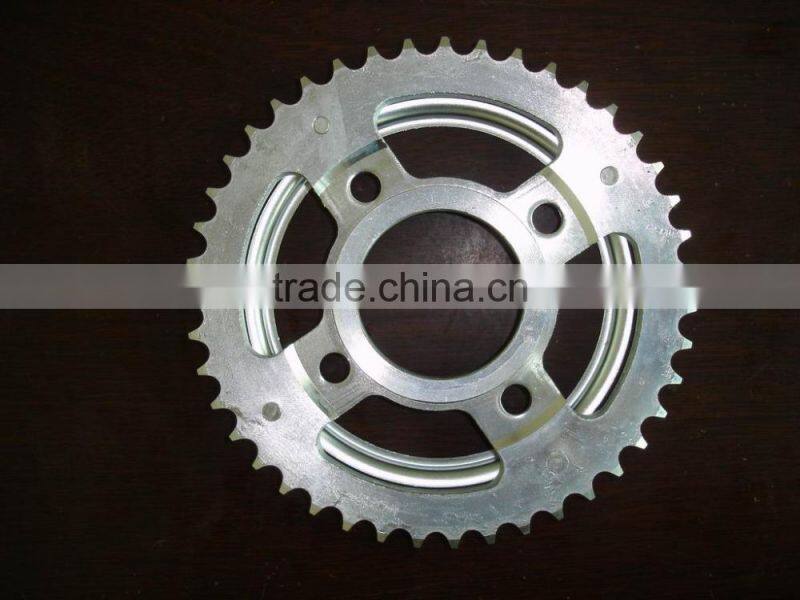 CD70 OEM color packing box motorcycle driving chain and sprocket kits