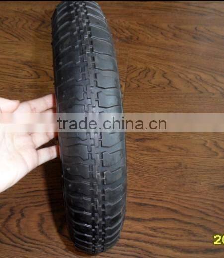 size 13x3 wheel Top quality rubber wheel with steel rim 13*3