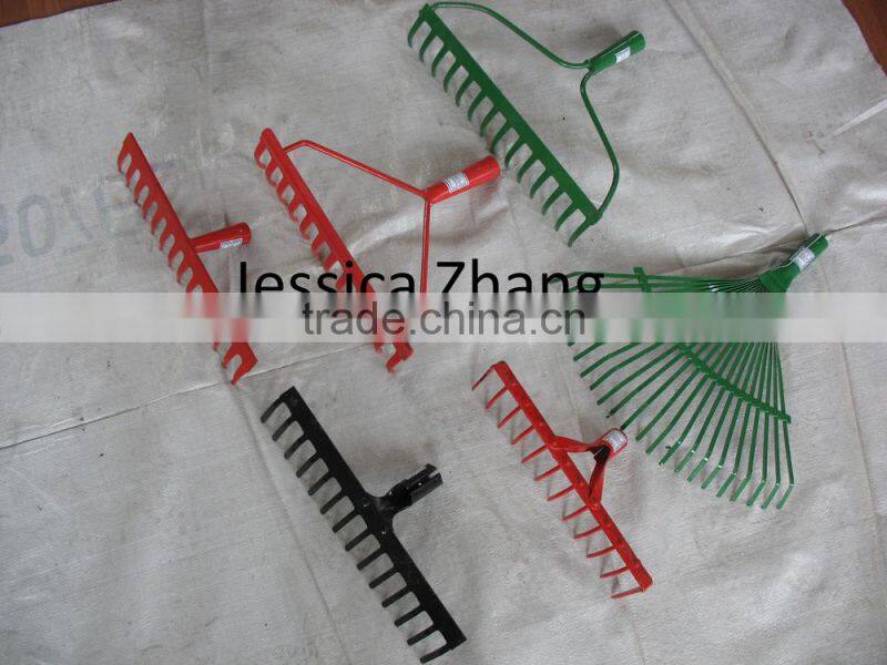 steel rake head 12/14/16 teeth/garden rake