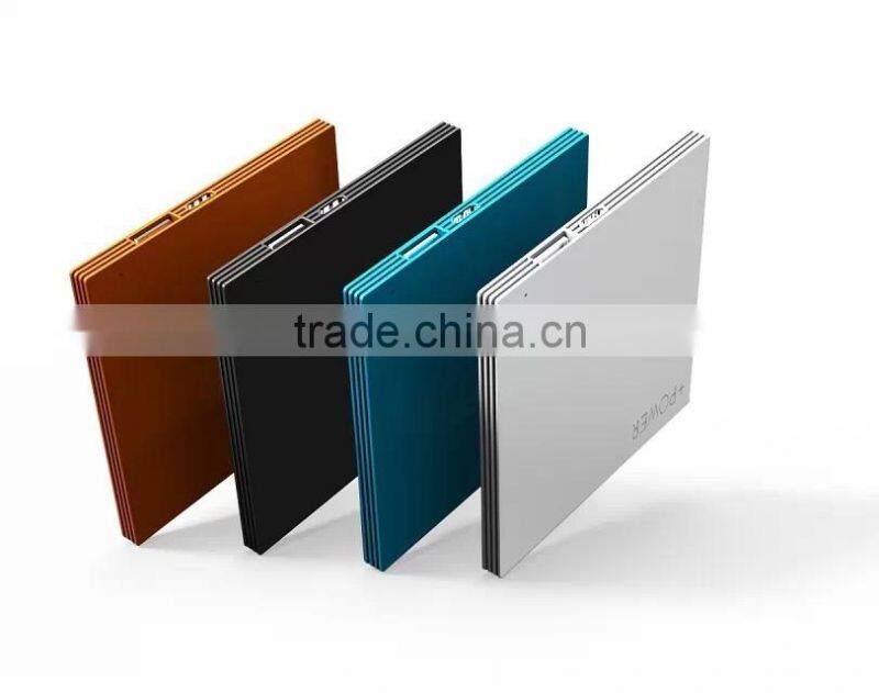 Thinnest biscuit Cookie design portable powerbank, External Backup Battery For Cell Phone