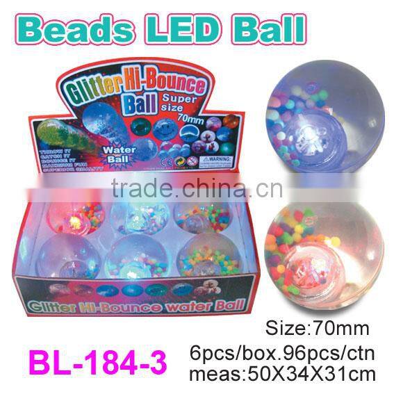 Promotional Glitter Dinasaur Bounce Ball/Hi Glitter Bounce Ball