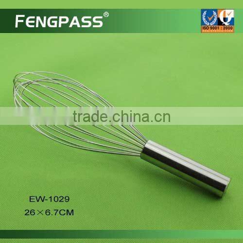 Wooden hadnle egg whisk / egg beater / kitchen utensil EW-1011