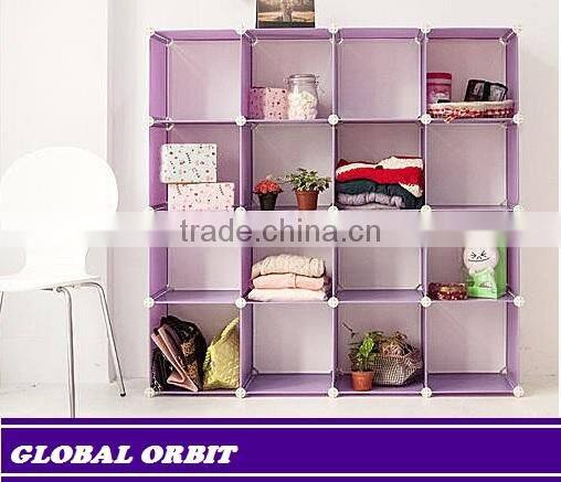 DIY plastic storage box,storage cubes organizer