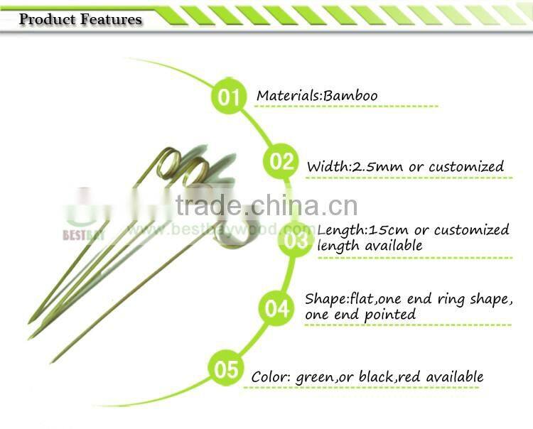 High Quality Bamboo Loop Party Stick