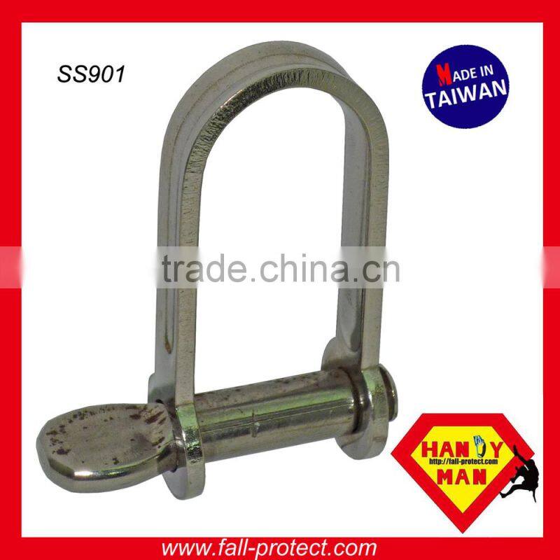 Stainless Steel 304 D Shaped Flat Shackle
