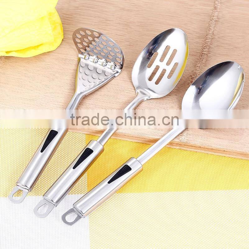 cooking tools stainless steel flexible turner long handle