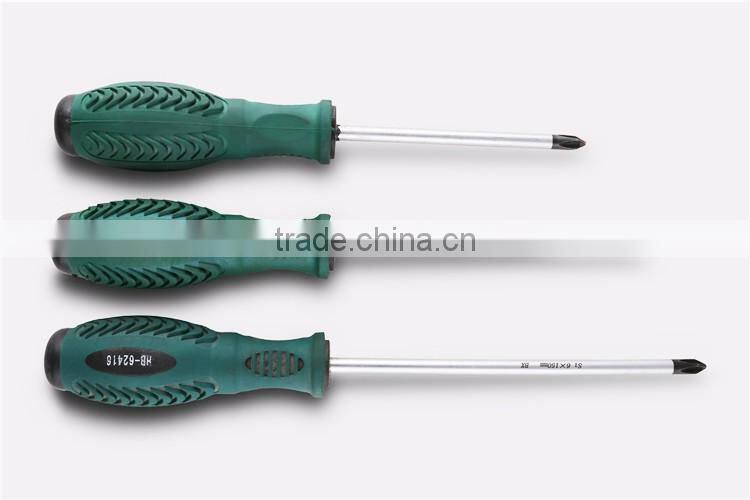 Magnetic Plastic Handle Screwdriver With High Quality