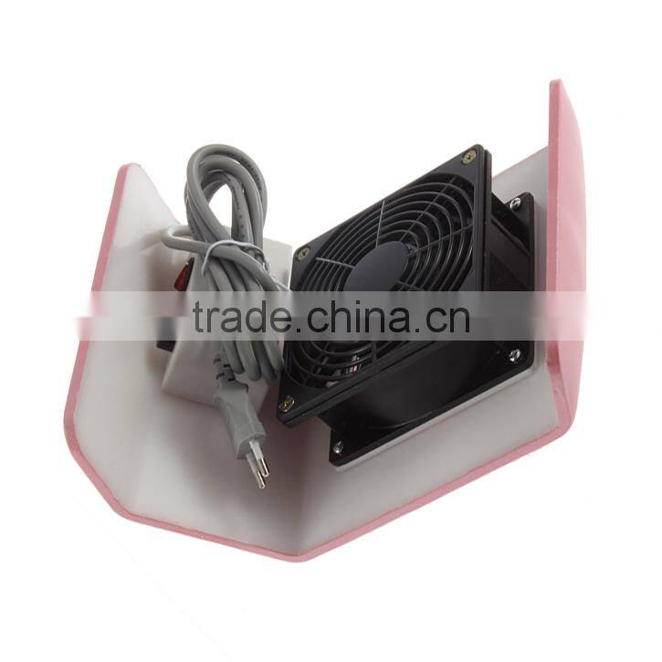 220V Nail Art Dust Suction Collector Manicure Filing Acrylic UV Gel Tip Nail Dust Vacuum Cleaner Nail Dust Collector Vacuum