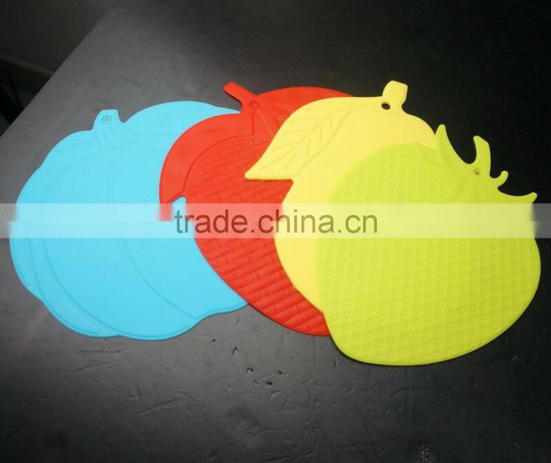 16154 pear shape silicone high temperature heat insulation mat