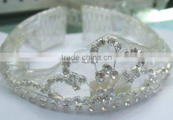 Full Headband Rhinestone bridal wedding Jeweled Hair accessory