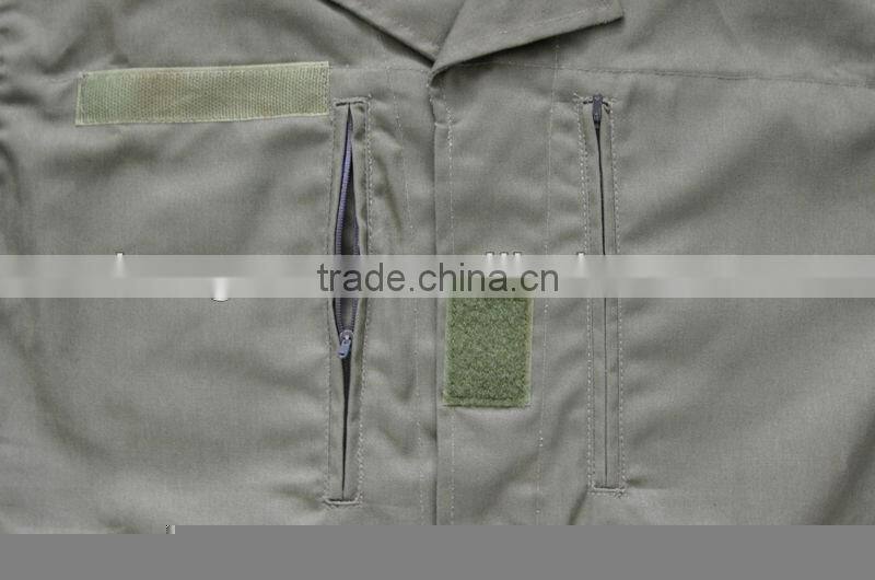 Oliver green heavy duty cotton soldier's trainning TDU suit sets
