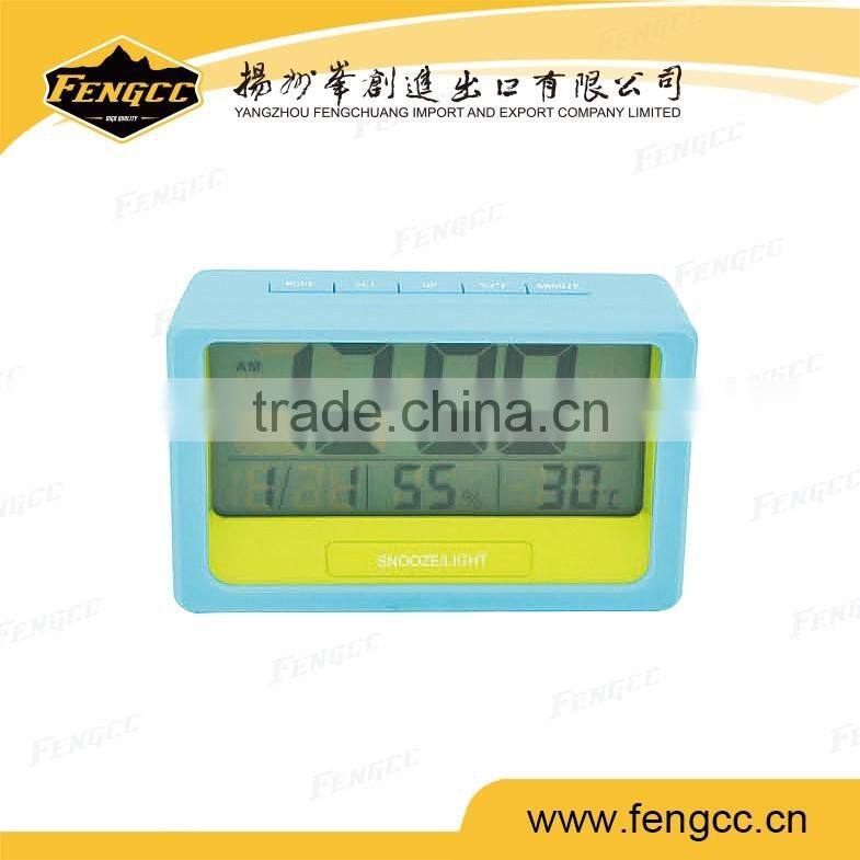 2016 best promotion ABS digital desktop pop-up digital alarm clock