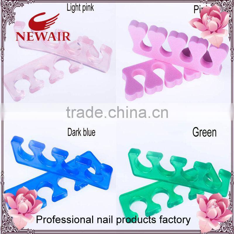 Newair silicone toe seperator nail art tool