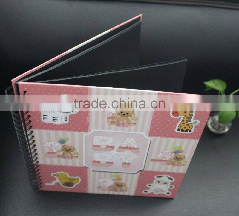 baby health Kraft recycled Paper DIY photo Albums 2016 top valentine's day souvenirs for wedding