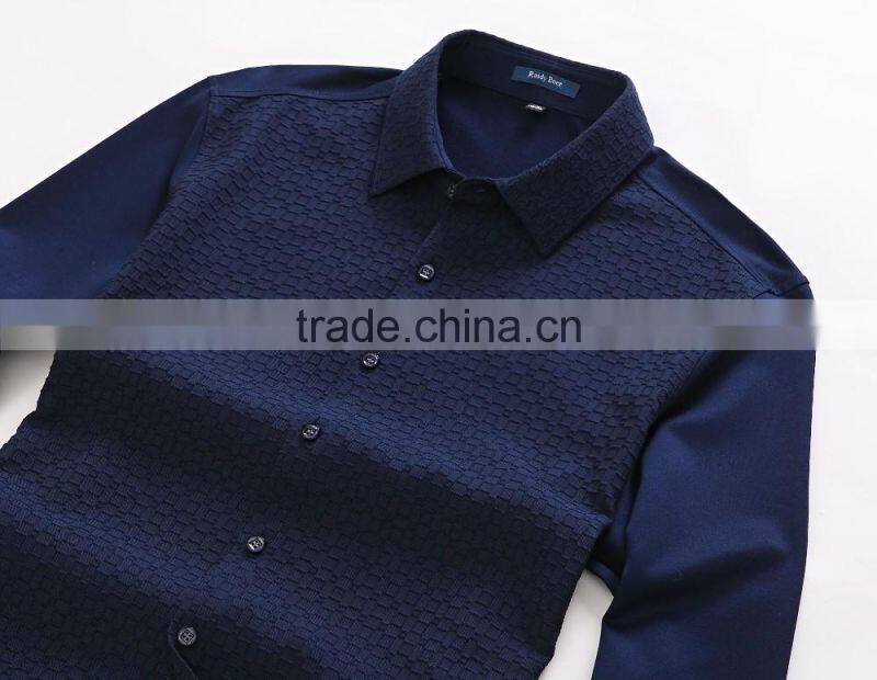 mens long sleeve hign design class fashion cotton polo t shirt