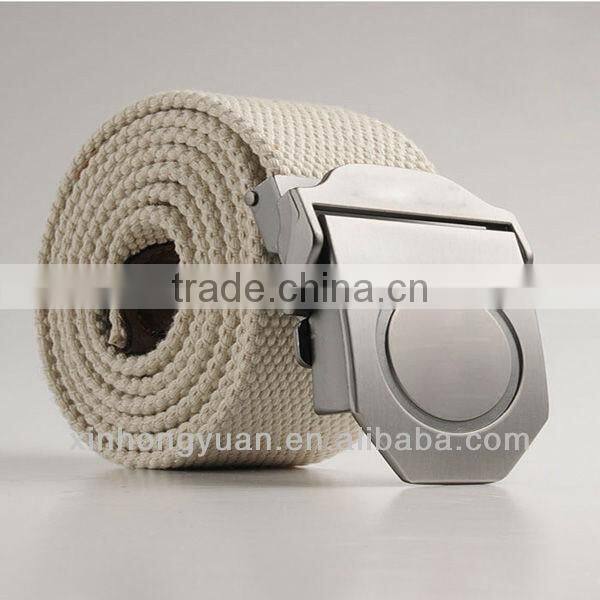 good quality military canvas tan belt for men