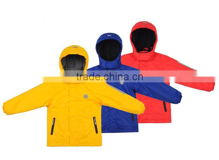 colorful safety children active ski jacket