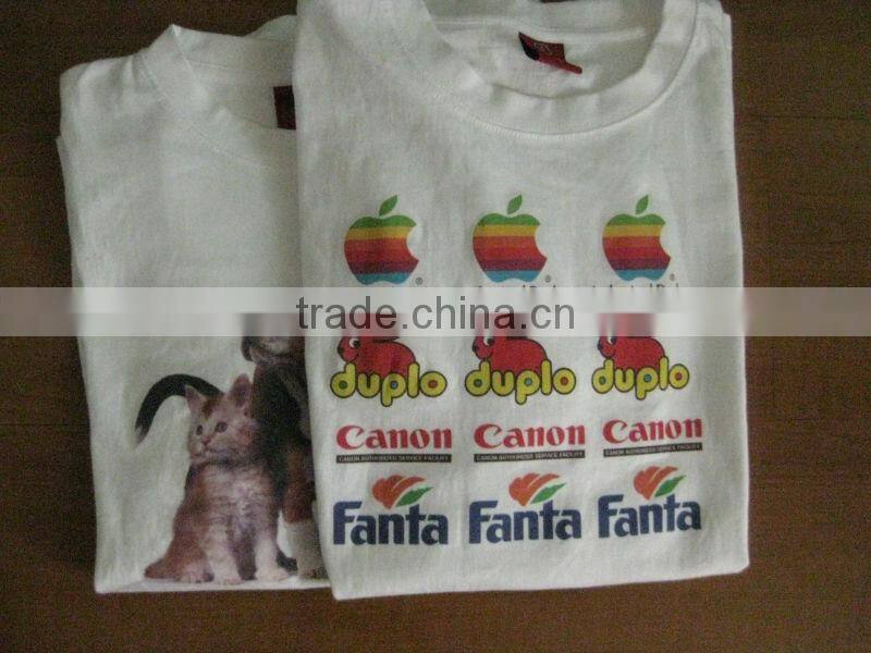 Dark solvent inkjet heat transfer paper