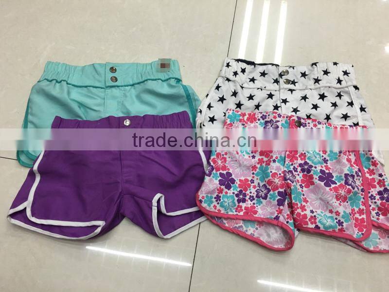 Stocklots clothing girl's running bermuda printed shorts