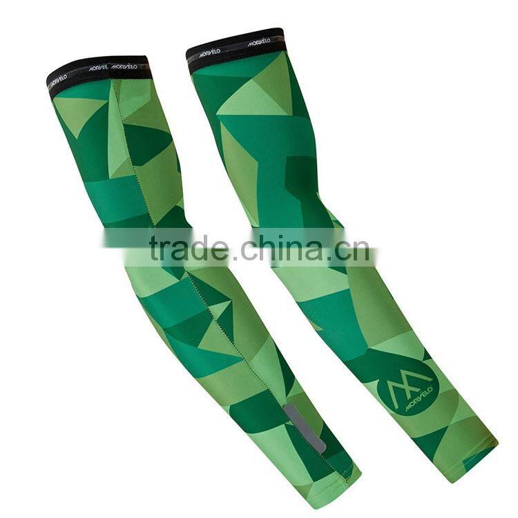Sublimation printing Outdoor Cooling Arm Sleeves Cover UV Sun Protection for Cycling Basketball