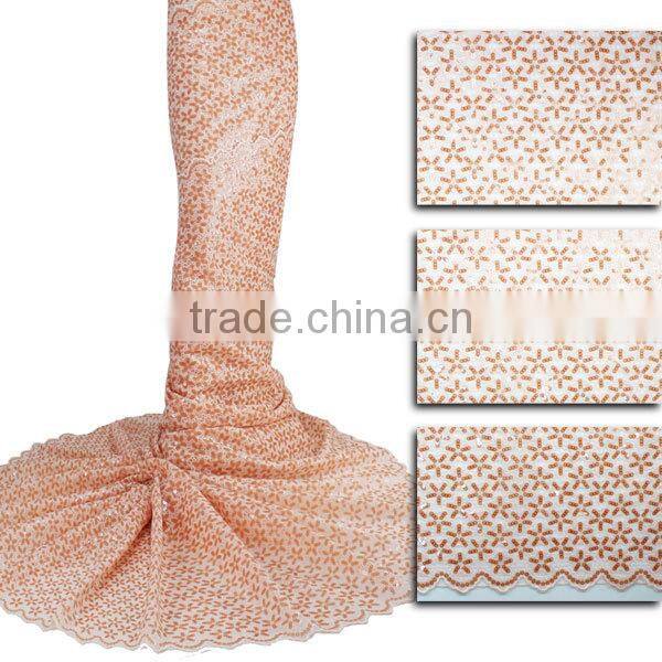 Bestway Fashionable 3D French Net Laces Fabric FL0182-2