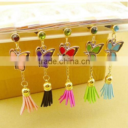 Cartoon lollipop design phone dustplugs for teenages wholesale mobilephone dustproof